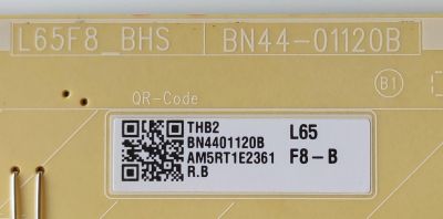 FUENTE  PARA TV SAMSUNG  Dc Vss Driver LED / NUMERO DE PARTE BN44-01120B / BN4401120B /  L65F8_BHS / PANEL CY-QB065FHHV1H / DISPLAY ST6451D07-3 VER2.1 / MODELOS QN65LS03BAFXZA CA01 / QN65LS03BDFXZA AA02 / QN65LS03BAFXZA CB06 - Imagen 2